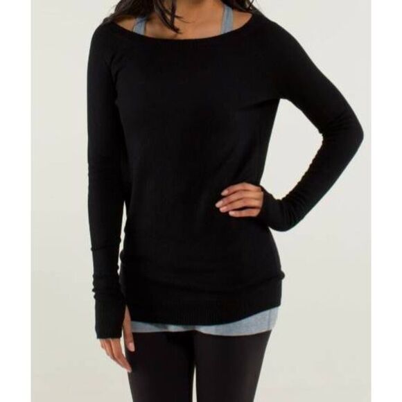 LULULEMON ATHLETICA Chai Time Pullover II Size 4 - Picture 1 of 8